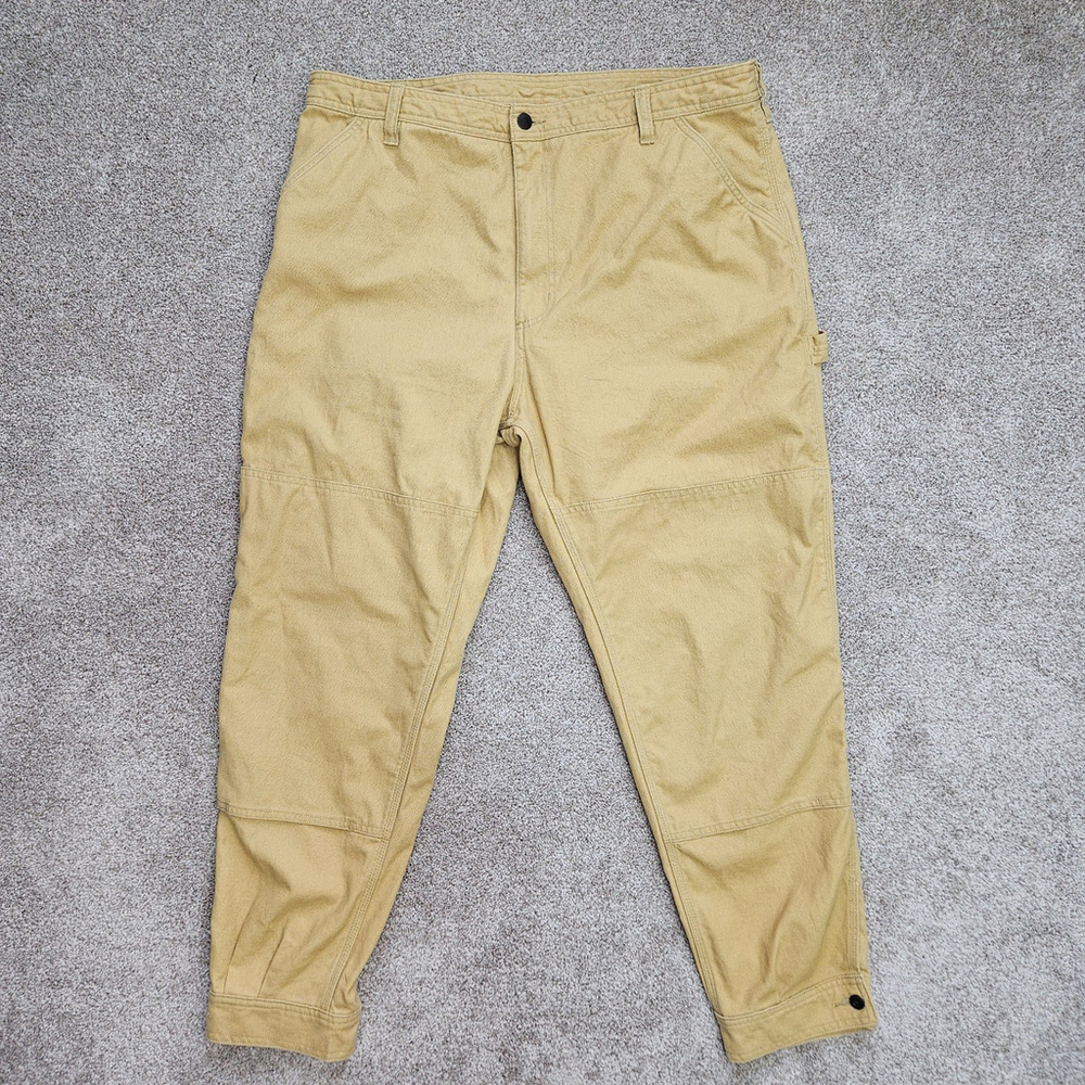 Patagonia All Seasons Hemp Canvas Double Knee Pants Women 18 Tan Workwear